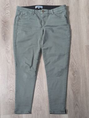 Wit & Wisdom Green Skinny Jeans